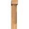 Ekena Millwork Traditional Block Smooth Bracket w/ Offset Brace, Western Red Cedar, 5 1/2"W x 22"D x 26"H BKT0604X22X26TRA05SWR - alternate 4